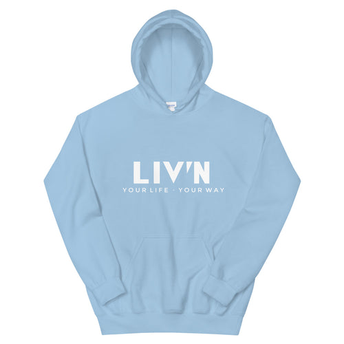LIV'N Powder Blue Hoodie
